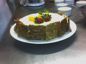 pastel almendras