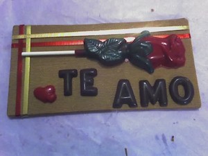 Rosa de chocolate